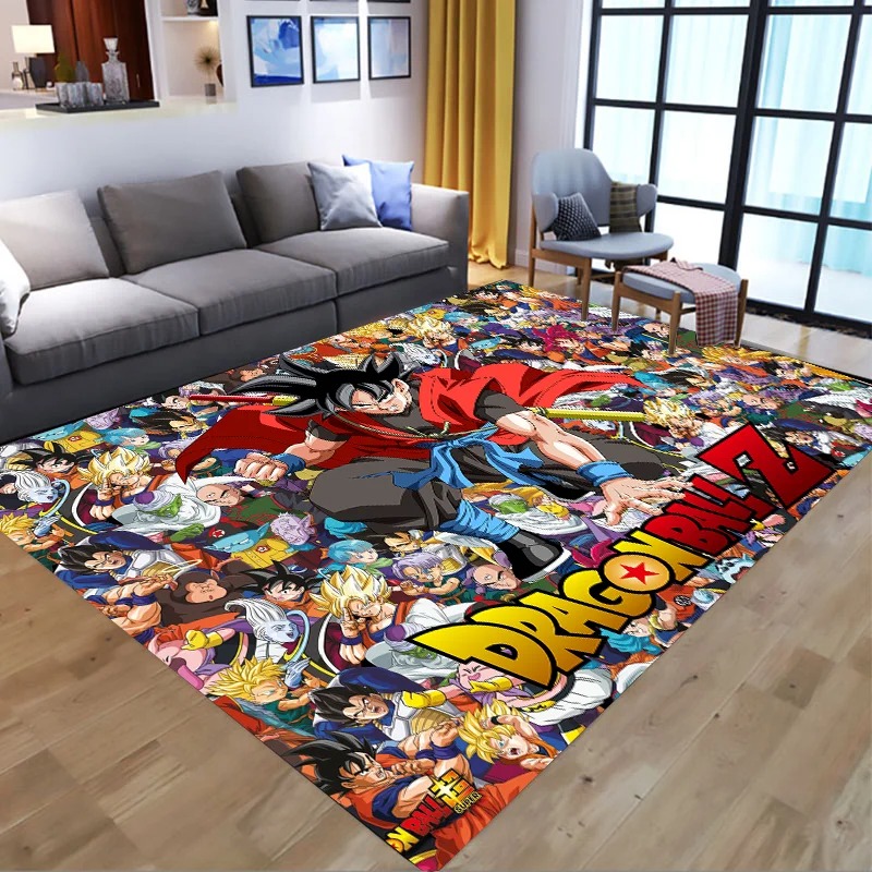 Kitchen Baking Trays - ドラゴンボールノンスリップバスカーペットフランネルバスルームラグアニメベジータ子供部屋フロアマットキッチンリビングルーム洗えるドアラグ