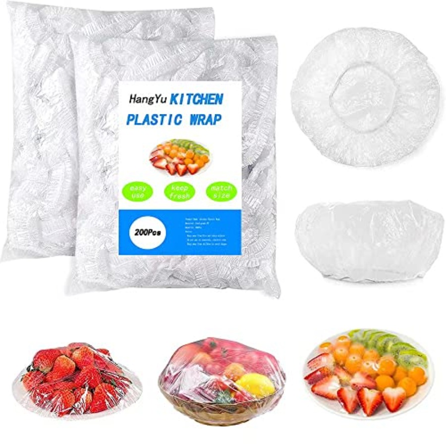 Proofing Basket Banneton - 200 個ボウルカバー弾性食品鮮度保持バッグ食器シーリングラップカバーサワー種パン発酵バスケットバヌトン蓋