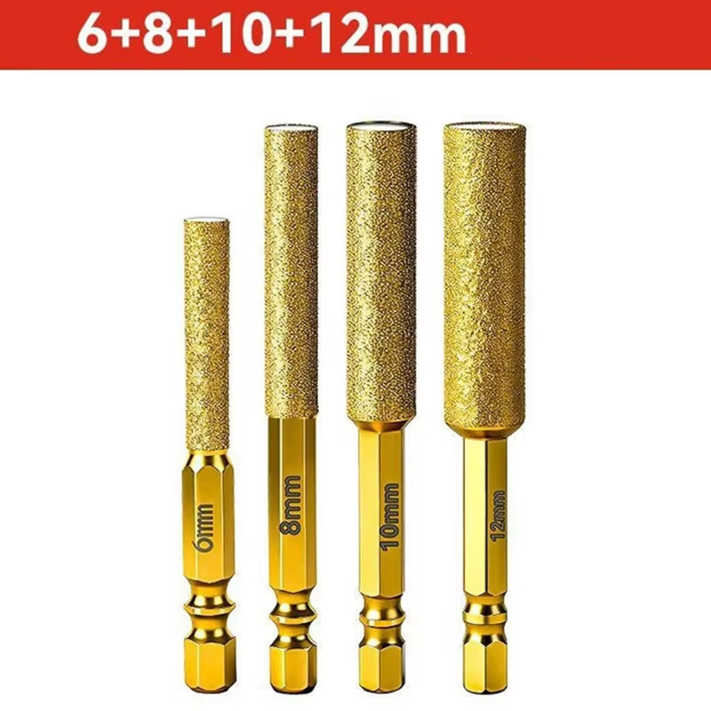Rolling Pin Marble - ダイヤモンドコアビット 六角軸 乾式穴あけ セラミックタイル 花崗岩 大理石