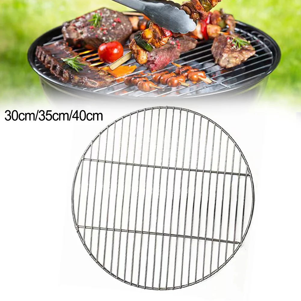 ステンレス鋼ラウンドバーベキューネットバーベキューグリルメッ - Cooling Rack Wire のレビューと価格