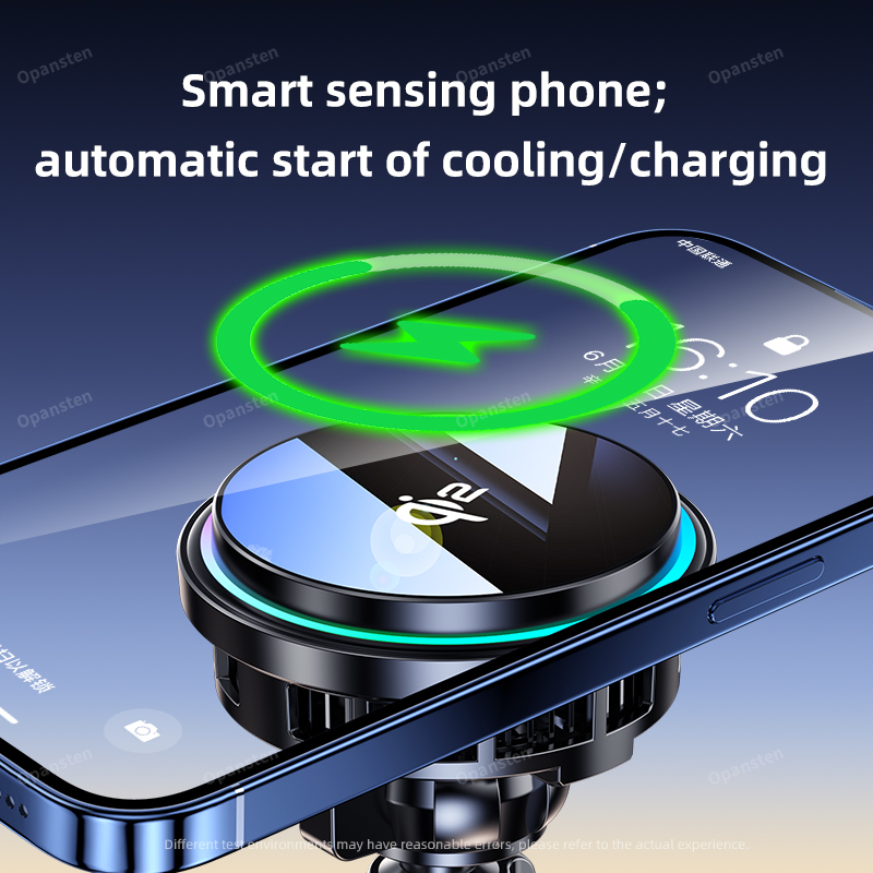 QI2 氷冷却強化ガラス RGB 磁気ワイヤレス車の充電器急 - Cooling Rack Wire のレビューと価格