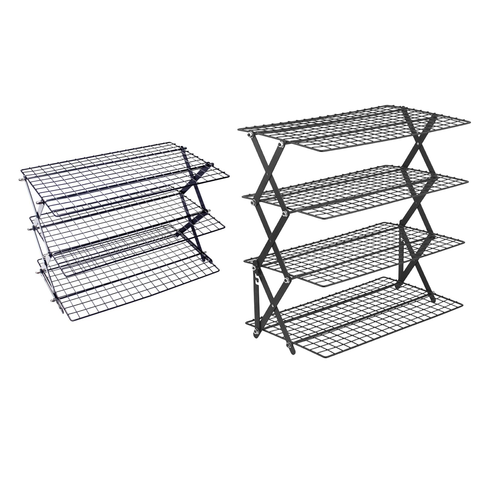 冷却ラック 積み重ね可能 調節可能 簡単洗浄 ワイヤーベーキ - Cooling Rack Wire のレビューと価格