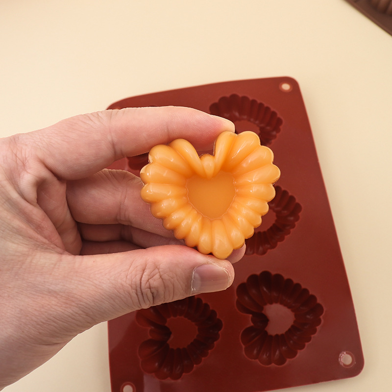 ハート型シリコーンチョコレート型 DIY ベーキングモールド - Kitchen Appliances For Baking のレビューと価格