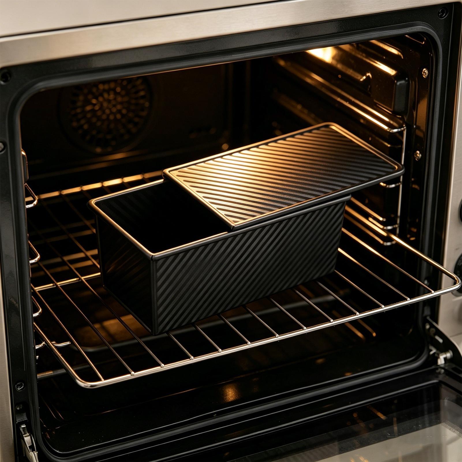 パン焼き型 波型炭素鋼製 ノンスティックベイクウェア サンド - Kitchen Baking Tins のレビューと価格