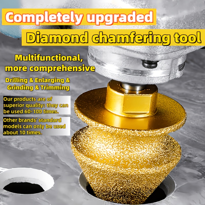 M14工業用ネジ式ダイヤモンドホールカッター 2-in-1面 - Rolling Pin Marble のレビューと価格