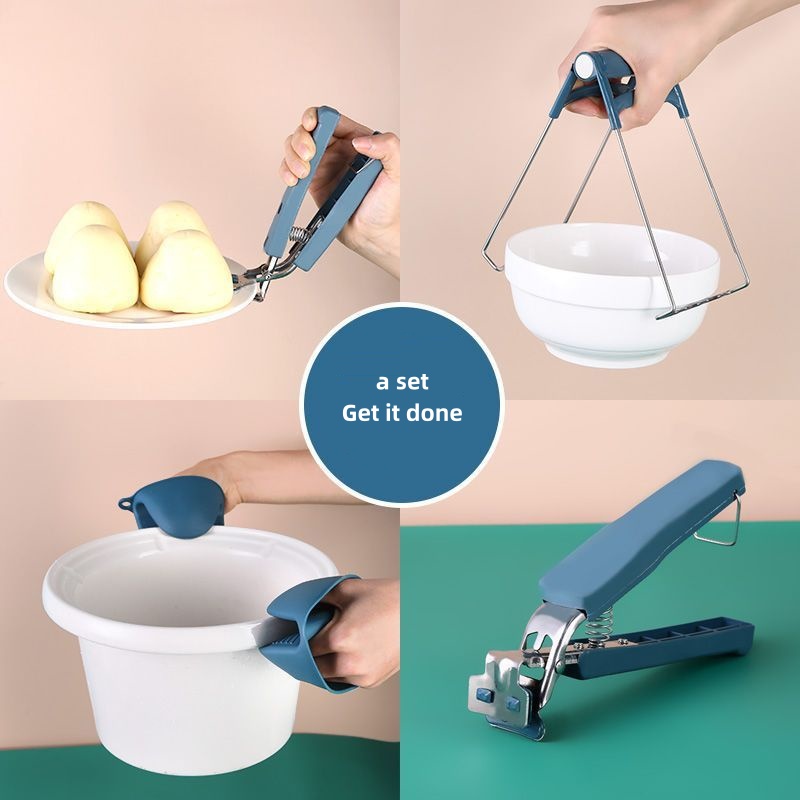 シリコン製オーブンミット、耐熱ピンチポットホルダー、滑り止め - Kitchen Baking Gloves のレビューと価格