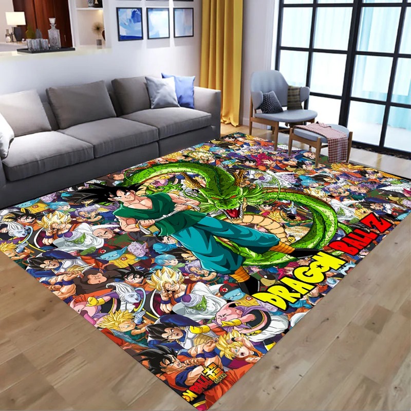 ドラゴンボールノンスリップバスカーペットフランネルバスルーム - Kitchen Baking Trays のレビューと価格