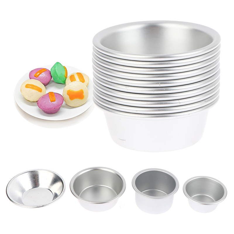 ホットセール 10個入り ケーキ型 アルミ合金 エッグタルト - Kitchen Baking Pans For Sale のレビューと価格