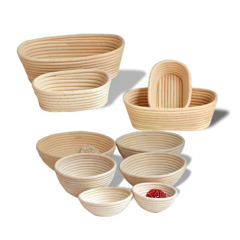 UPORS 籐パンプルーフバスケット ナチュラル オーバル  - Proofing Basket Banneton のレビューと価格