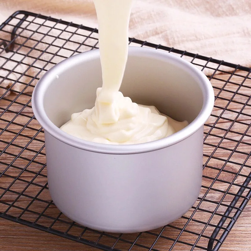 固体底シフォンケーキ型アルミ合金ラウンドベーキングパン錫 D - Kitchen Baking Tins のレビューと価格