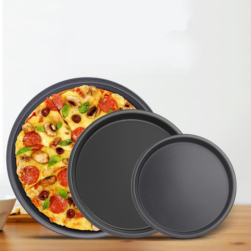 10/11/12/14インチ ピザ焼き型 ノンスティック カ - Kitchen Baking Trays のレビューと価格