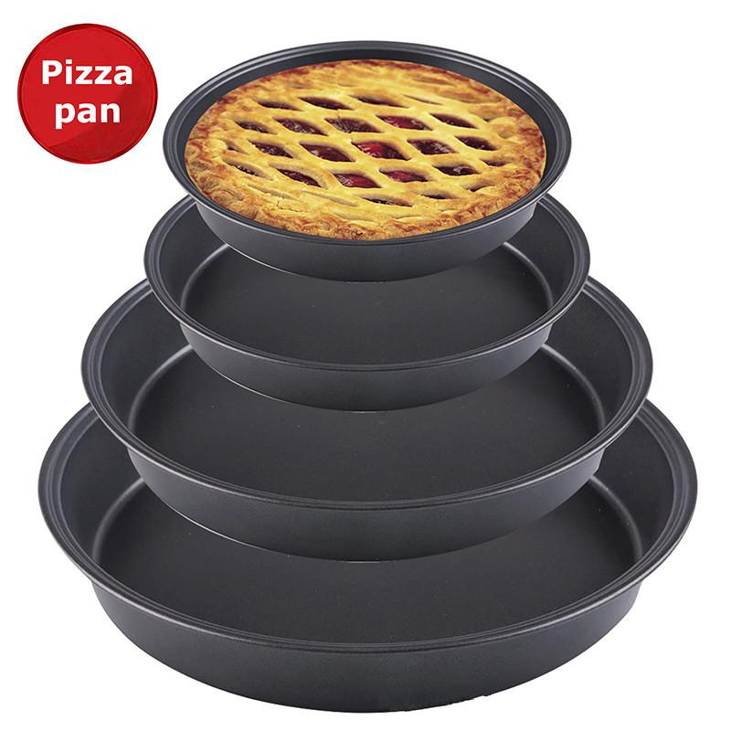 10/11/12/14インチ ピザ焼き型 ノンスティック カ - Kitchen Baking Trays のレビューと価格