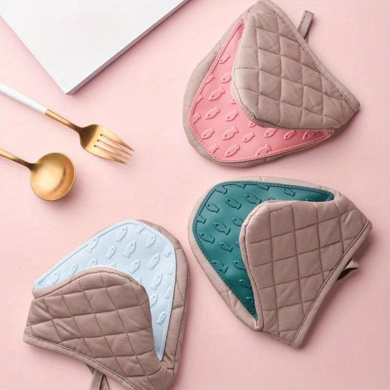 1個入りパッド |   人間工学に基づいたグリップ、滑り止め - Kitchen Baking Gloves のレビューと価格