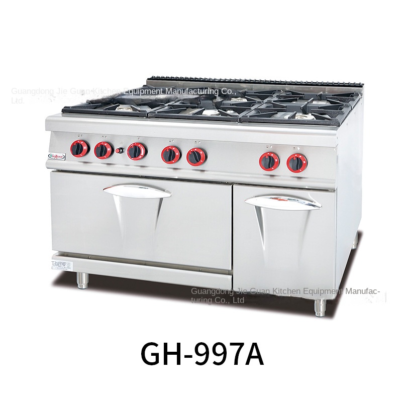 ジーグァン GH-797A 業務用厨房コンロ 縦型ガス6口ウ - Kitchen Baking Area のレビューと価格