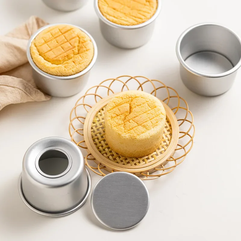 ミニ焦げ付き防止ケーキモールドセット、取り外し可能、ラウンド - Muffin Tin Nonstick のレビューと価格