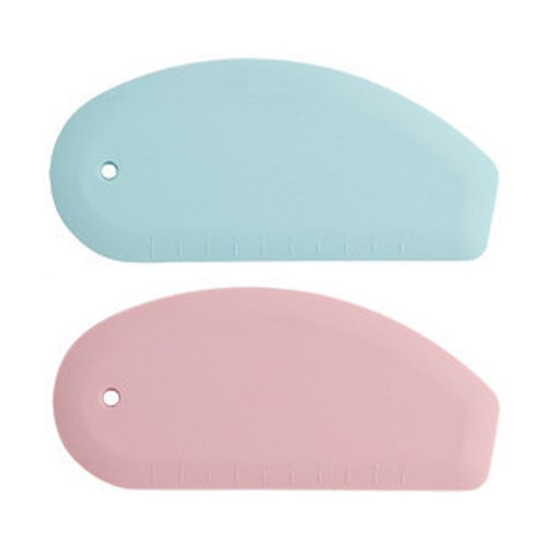 ABAH-シリコンボウルスクレーパー 柔軟な曲線エッジ 食品 - Dough Scraper Curved のレビューと価格