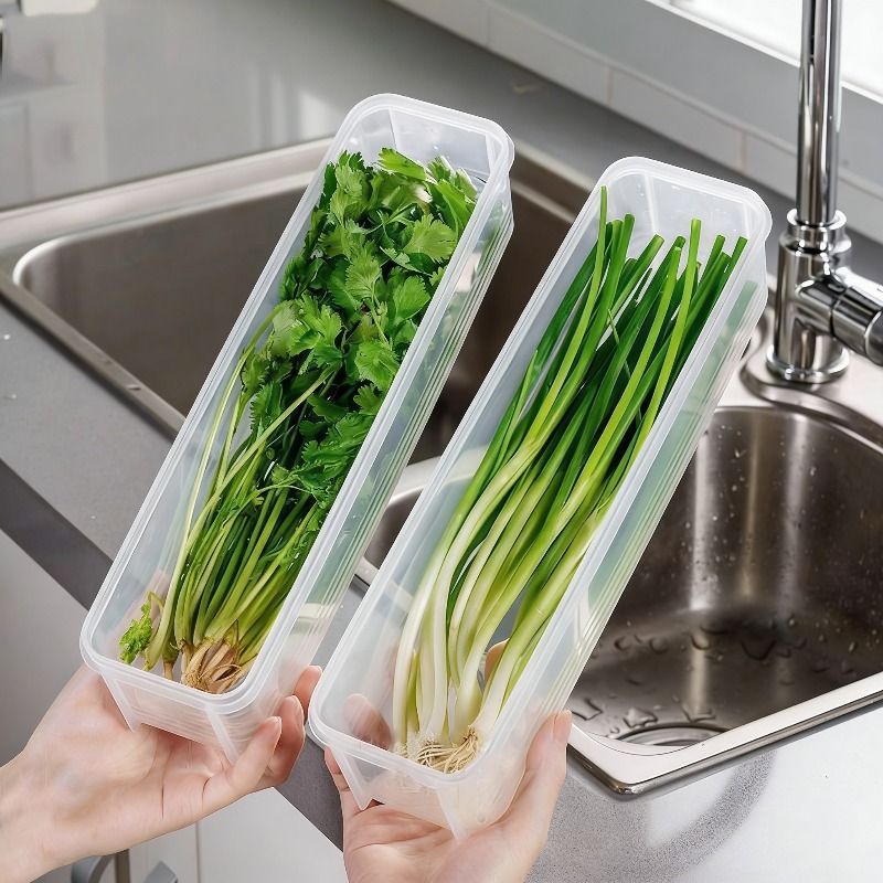 1/2/4個入り 青玉ねぎ鮮度保持保存容器 プラスチック製冷 - Kitchen Baking Tins のレビューと価格