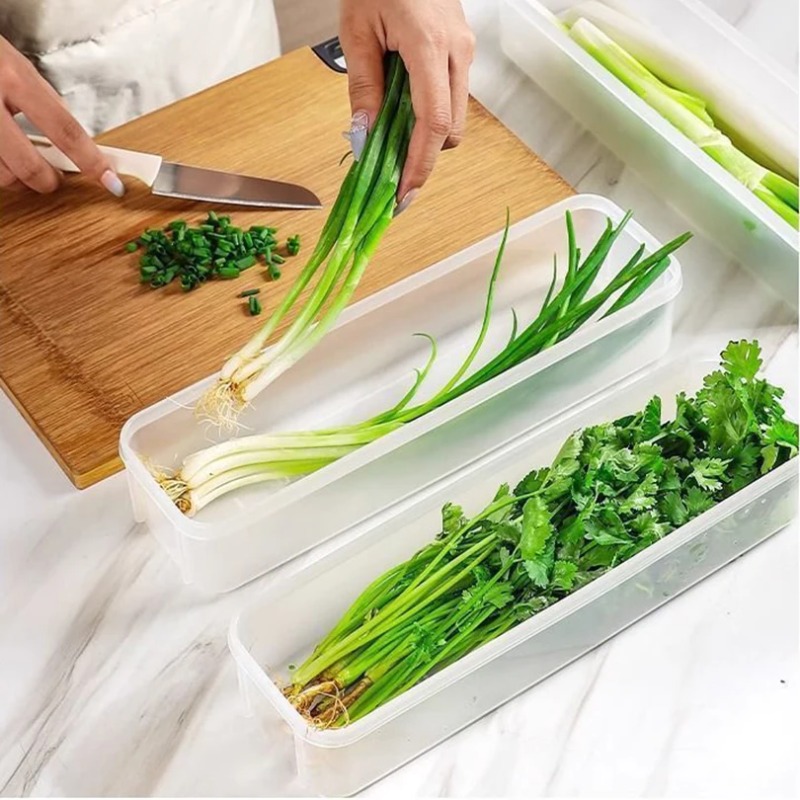 1/2/4個入り 青玉ねぎ鮮度保持保存容器 プラスチック製冷 - Kitchen Baking Tins のレビューと価格