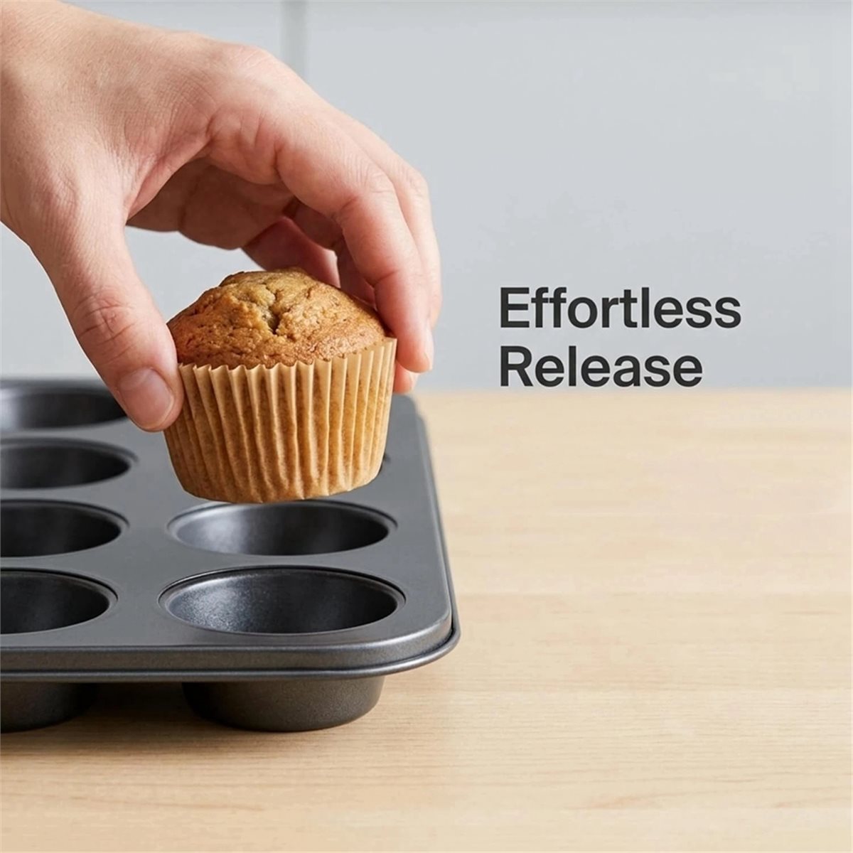 ミニマフィンパン、カップケーキライナー付き、ベーキング用、2 - Muffin Tin Nonstick のレビューと価格