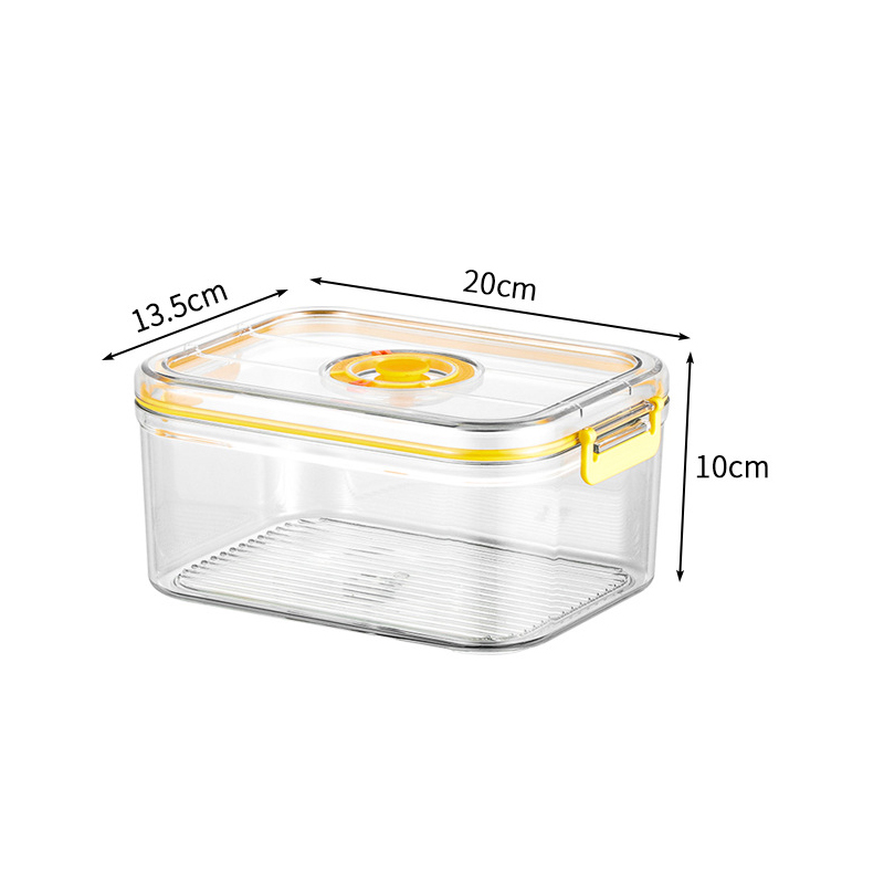 真空鮮度保持ボックス冷蔵庫密閉キャニスターウォーマー透明食品 - Kitchen Baking Tins のレビューと価格