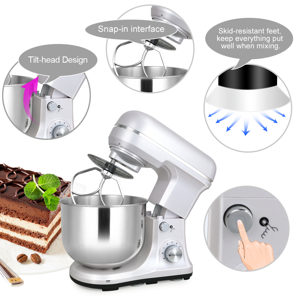 業務用ケーキフードミキサー、パン生地用プラネタリーミキサー、 - Kitchen Aid Baking Bread のレビューと価格