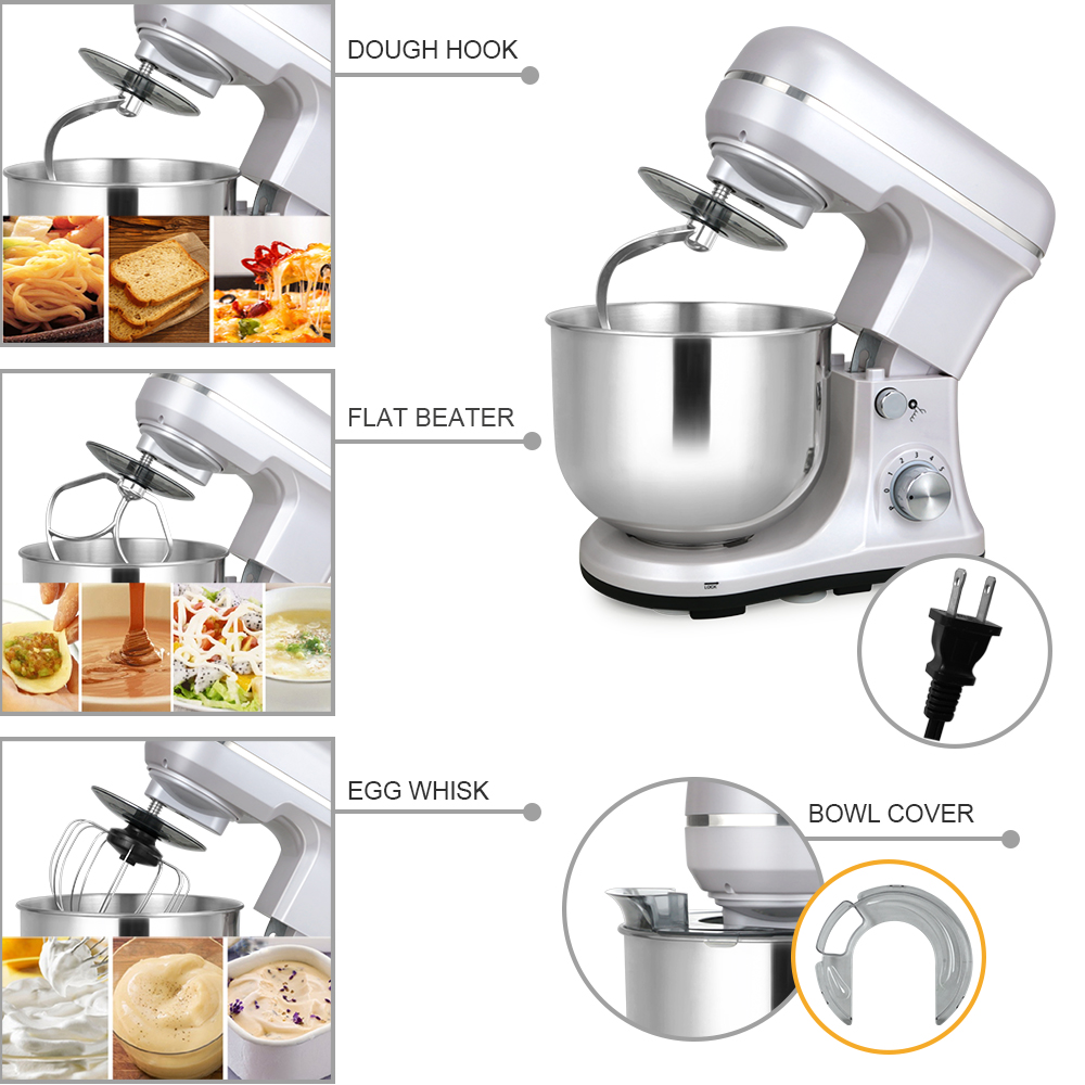 業務用ケーキフードミキサー、パン生地用プラネタリーミキサー、 - Kitchen Aid Baking Bread のレビューと価格
