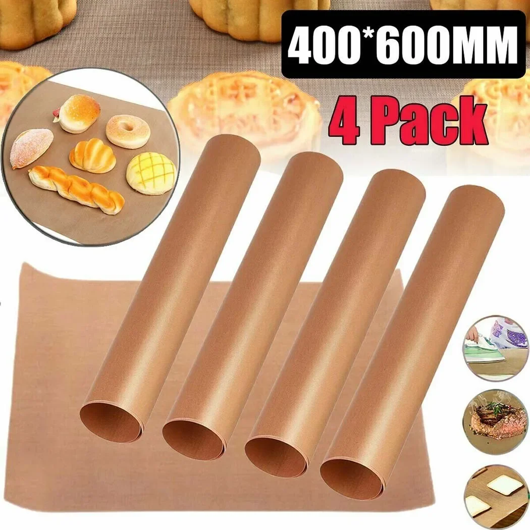バーベキュークッキングシート,60x40 cm,4個,焦げ付 - Kitchen Baking Area のレビューと価格