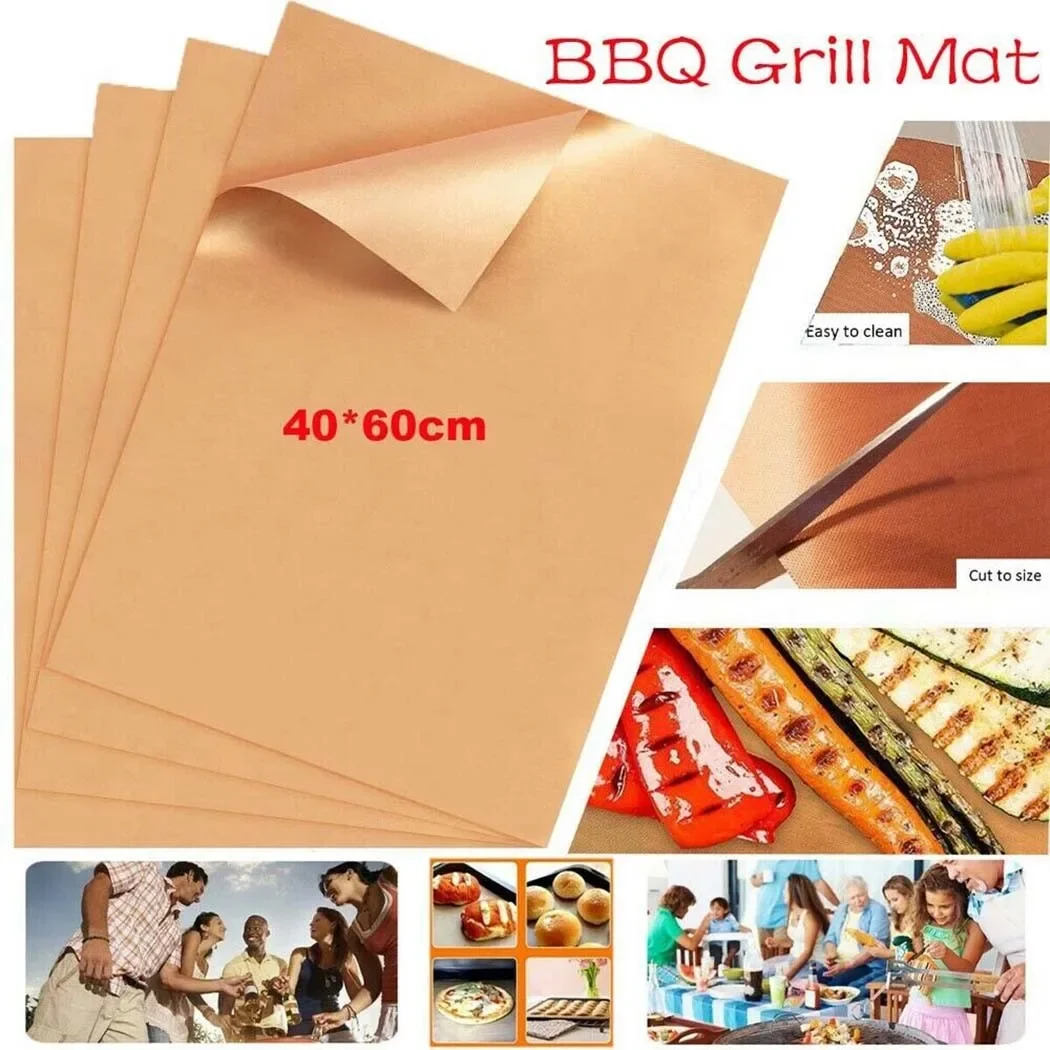 バーベキュークッキングシート,60x40 cm,4個,焦げ付 - Kitchen Baking Area のレビューと価格