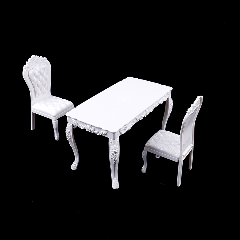 ドールハウス 1:6 キッチン家具 ダイニングテーブル 椅子 - Kitchen Q のレビューと価格