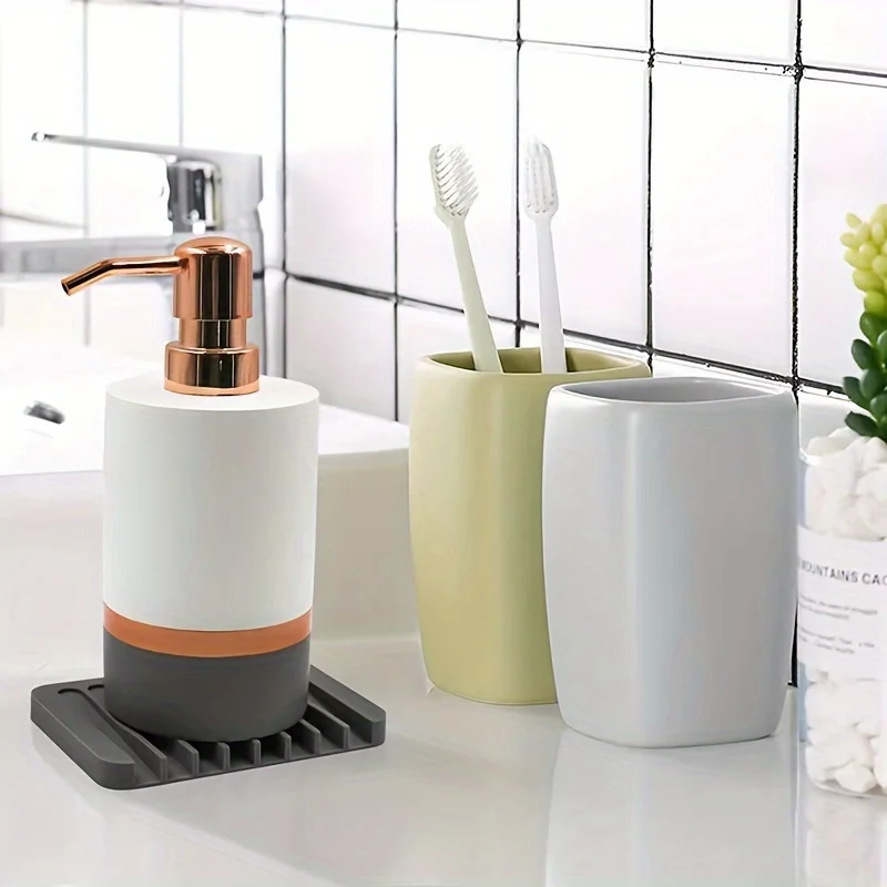 新しい1個入りシリコン製水切り石鹸置き、穴あけ不要、滑り止め - Kitchen Baking Tins のレビューと価格