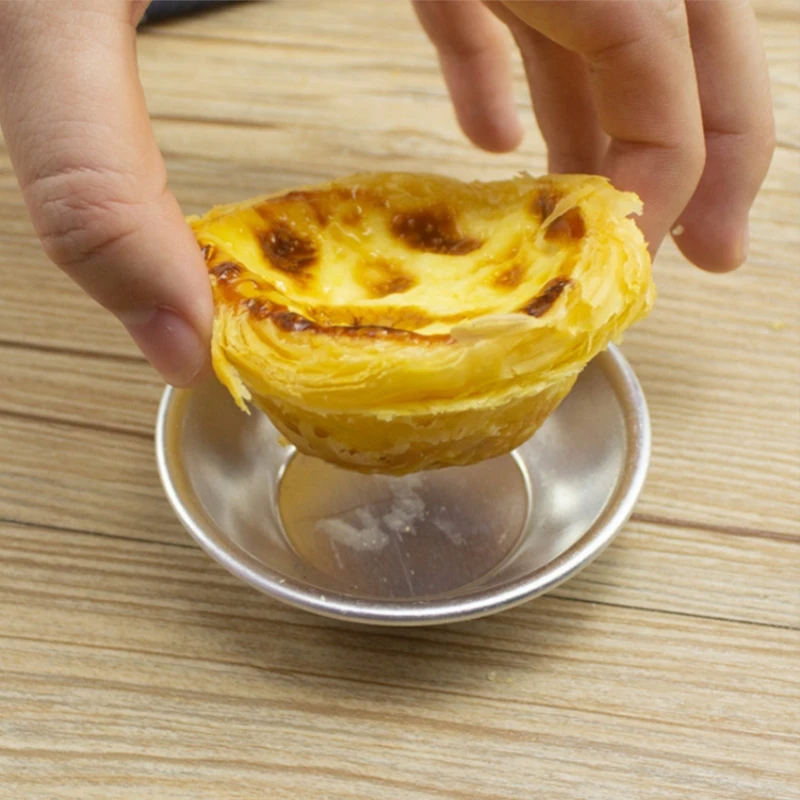 25個入り エッグタルト アルミ カップケーキ クッキー型  - Muffin Tin Nonstick のレビューと価格