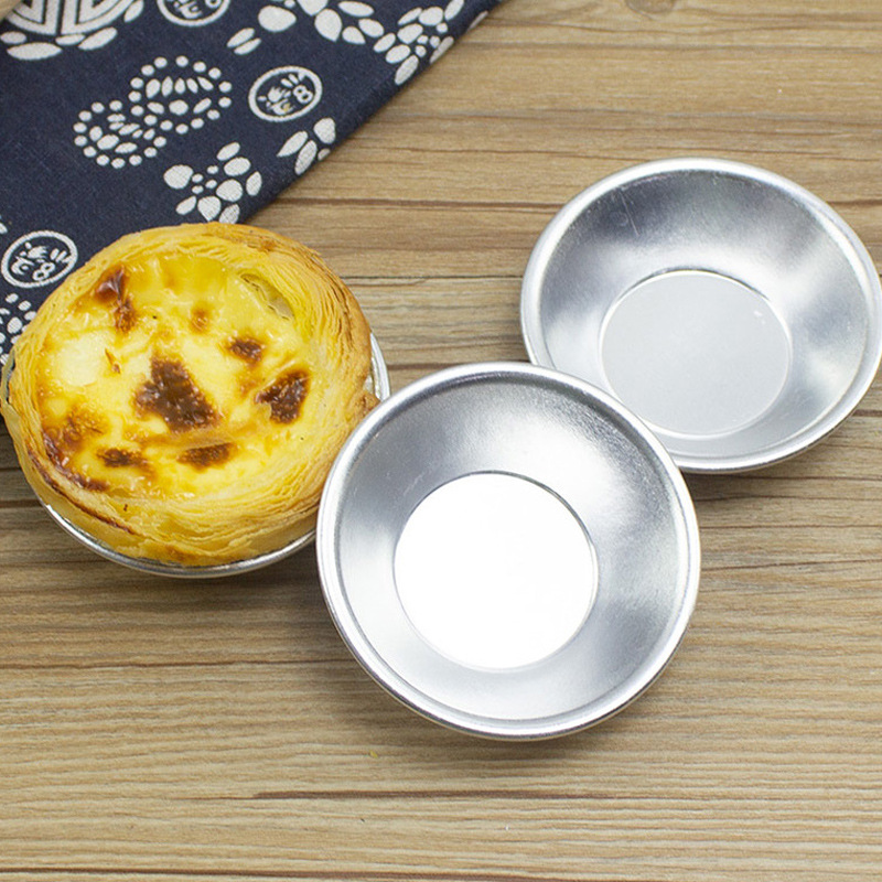 25個入り エッグタルト アルミ カップケーキ クッキー型  - Muffin Tin Nonstick のレビューと価格