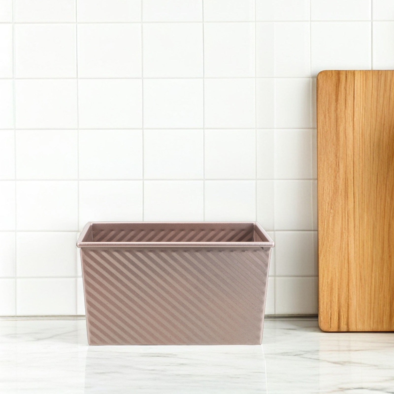 ノンスティック長方形トーストパン炭素鋼パン型ケーキローフバナ - Kitchen Baking Trays のレビューと価格