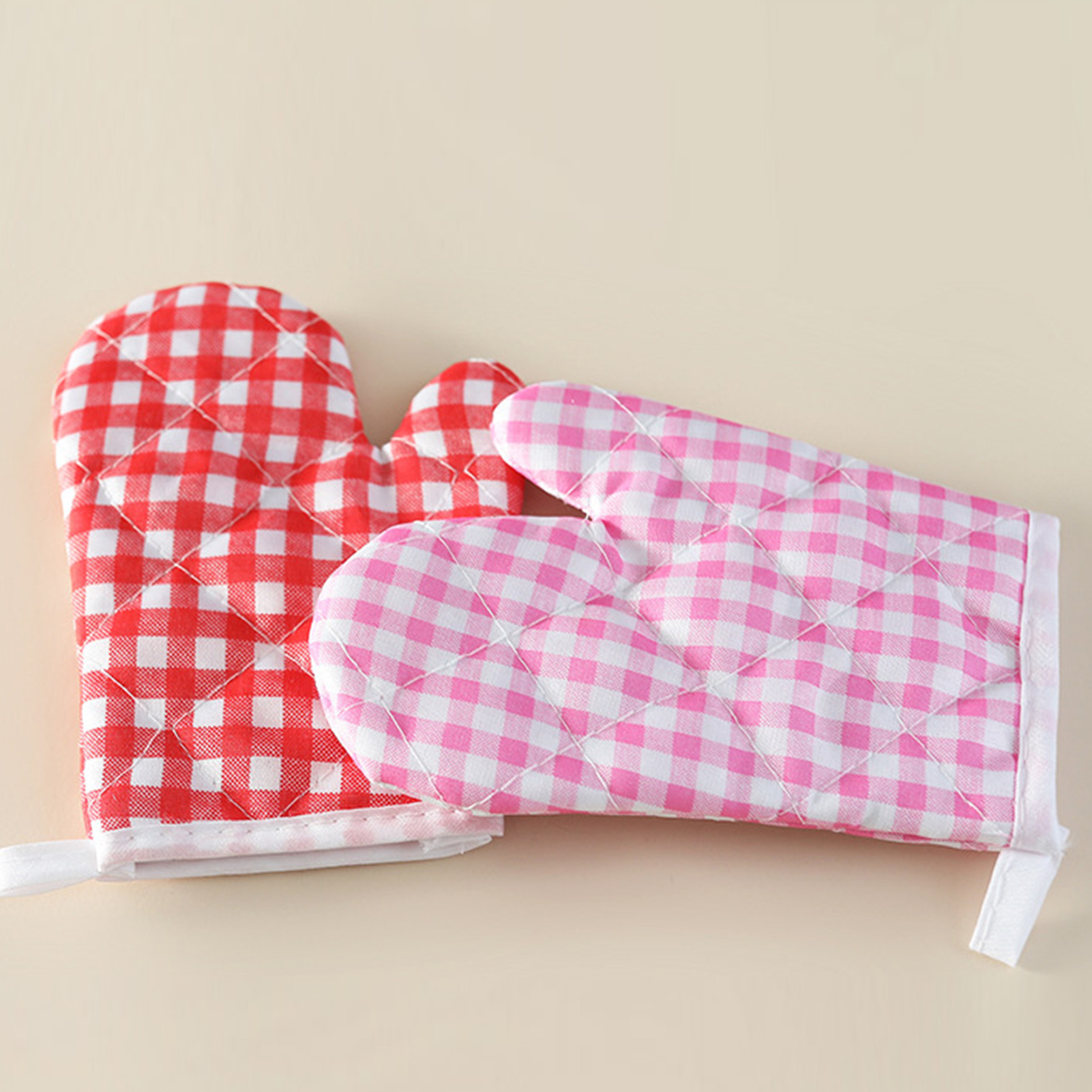 子供オーブンベーキンググローブオーブンミット電子レンジオーブ - Kitchen Baking Gloves のレビューと価格