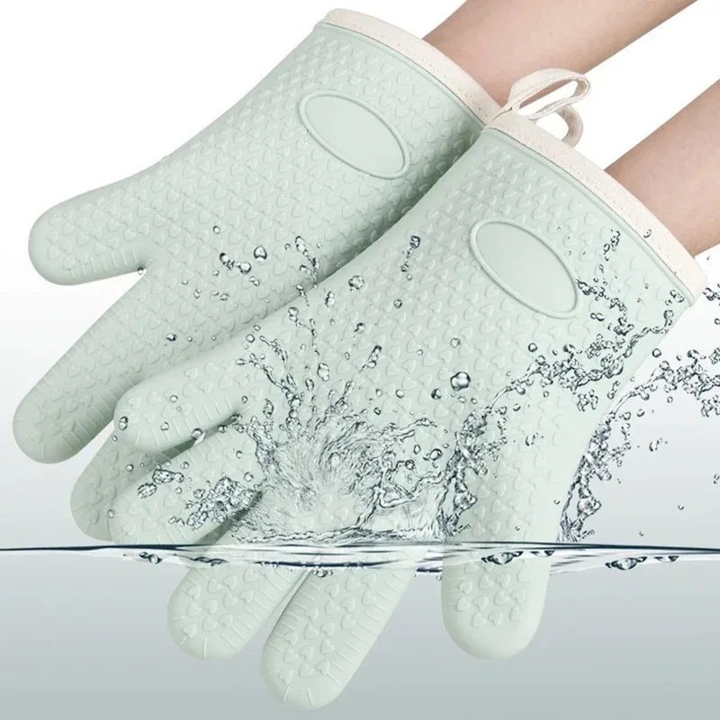 1 ピースの耐熱ハンドカバー、断熱性の高い厚手のシリコン、キ - Kitchen Baking Gloves のレビューと価格