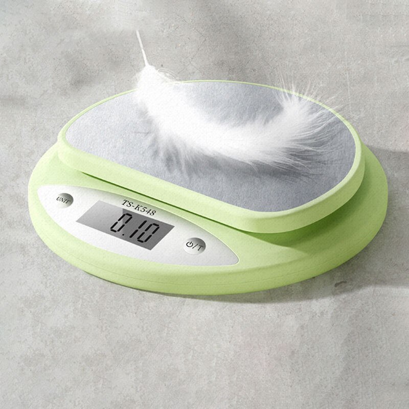 デジタルキッチンスケール 5kg/1g 精密電子天秤 LCD - Kitchen Baking Area のレビューと価格