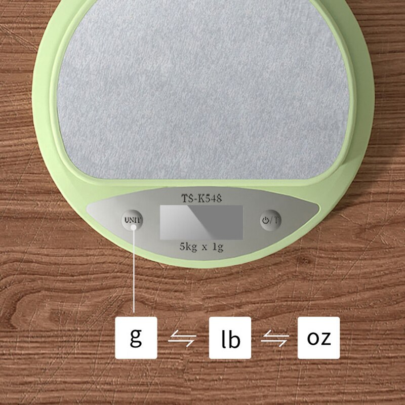 デジタルキッチンスケール 5kg/1g 精密電子天秤 LCD - Kitchen Baking Area のレビューと価格