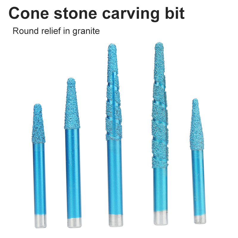 花崗岩用ダイヤモンドエンドミルカッター,コニカルボールヘッド - Rolling Pin Marble のレビューと価格