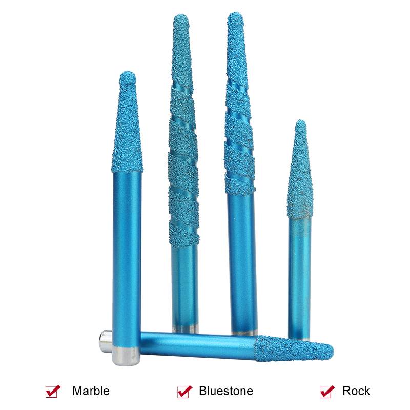花崗岩用ダイヤモンドエンドミルカッター,コニカルボールヘッド - Rolling Pin Marble のレビューと価格